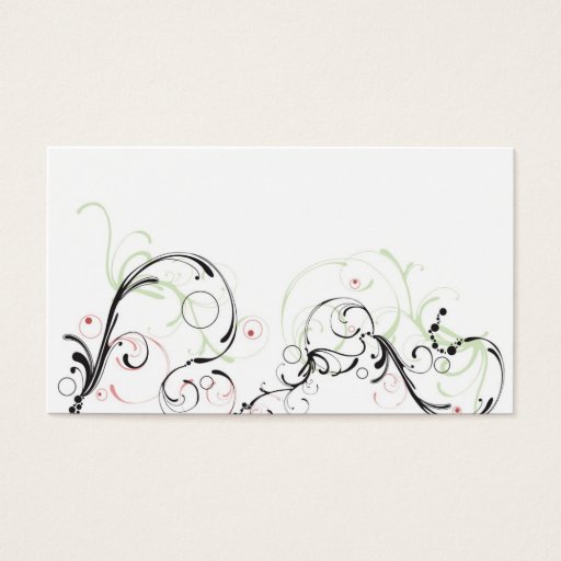 Customizable Abstract Profile Card Business Card Templates