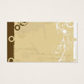 Abstract Profile Card (Back)