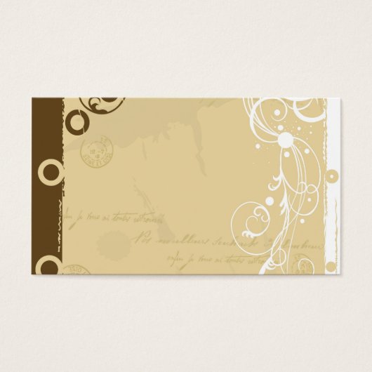Abstract Profile Card (Front)