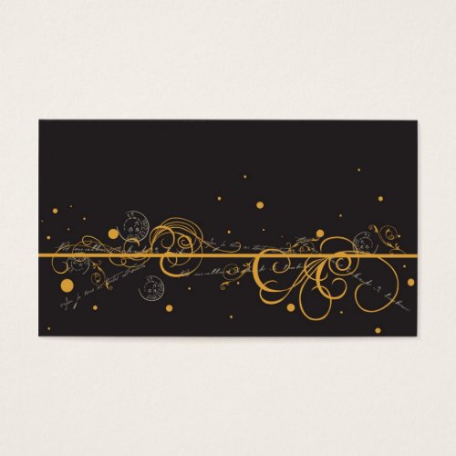 Abstract Profile Card Business Card