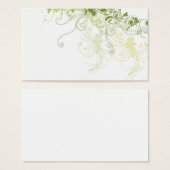 Abstract Profile Card (Front & Back)