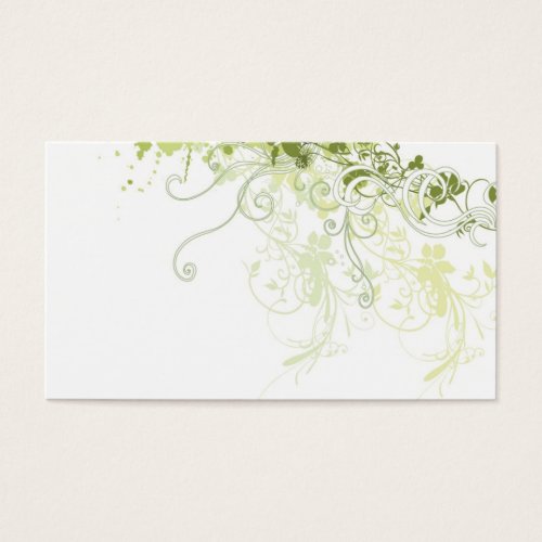 Abstract Profile Card Business Card Template