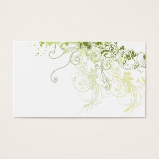 Customizable Abstract Profile Card Business Card Template