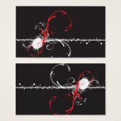 Abstract Profile Card (Front & Back)