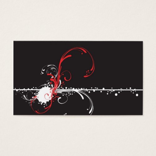 Abstract Profile Card Business Cards