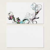 Abstract Profile Card (Front & Back)