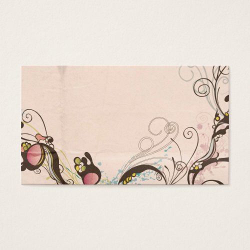 Abstract Profile Card Business Card Template