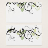 Abstract Profile Card (Front & Back)