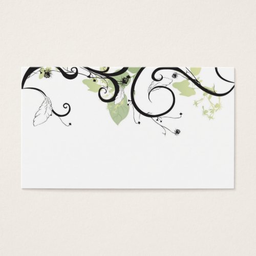 Abstract Profile Card Business Card