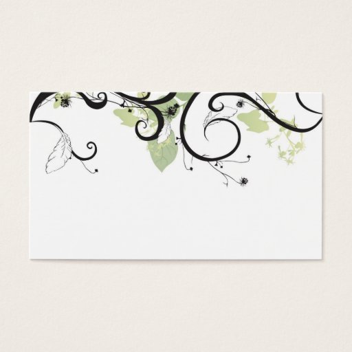 Customizable Abstract Profile Card Business Card