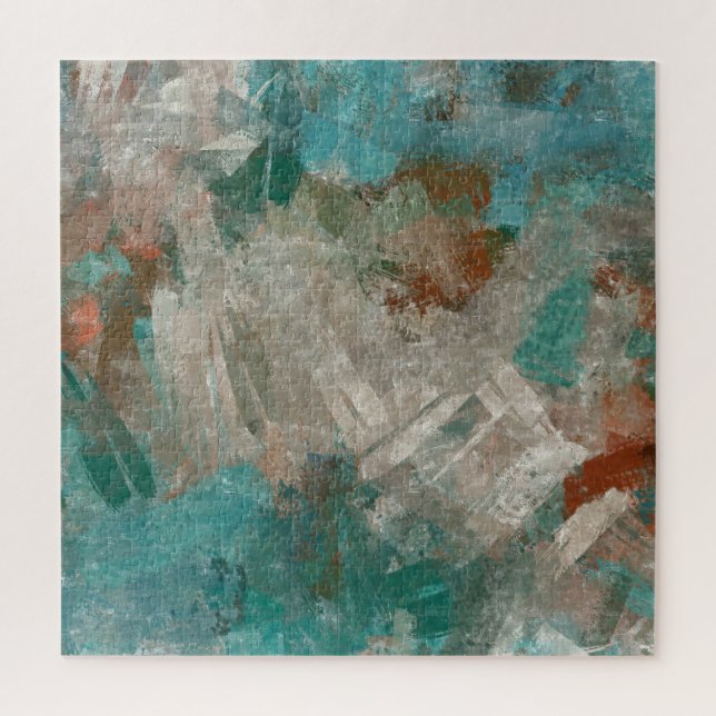Abstract Psychedelic Strokes Texture. Jigsaw Puzzle (Vertical)