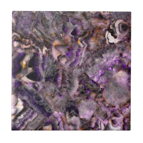 Abstract purple amethyst quartz marble granite  ceramic tile