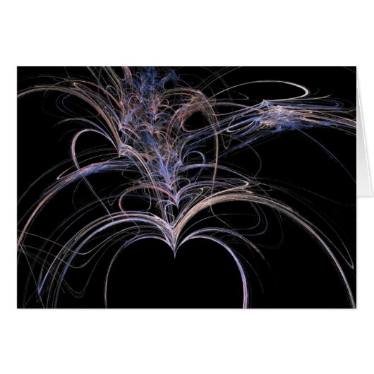 Abstract Purple Art Cards (Front Horizontal)