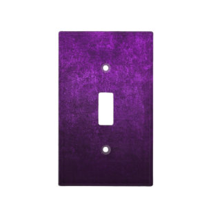 Abstract Purple Background Or Paper With Bright Light Switch Cover
