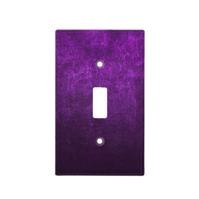 Abstract Purple Background Or Paper With Bright Light Switch Cover (Front)