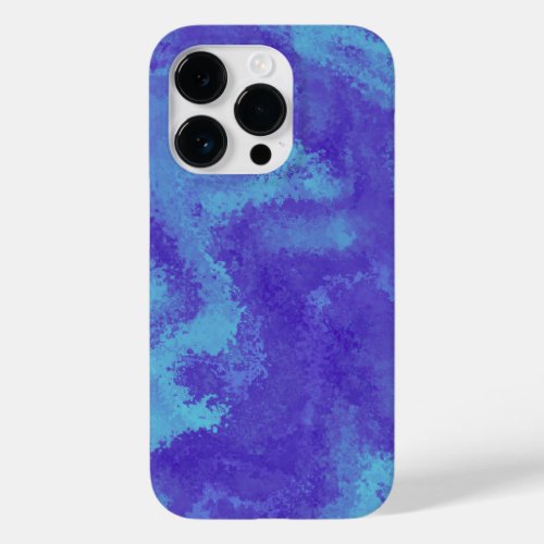 Abstract Purple Blue Diffusion Case_Mate iPhone 14 Pro Case
