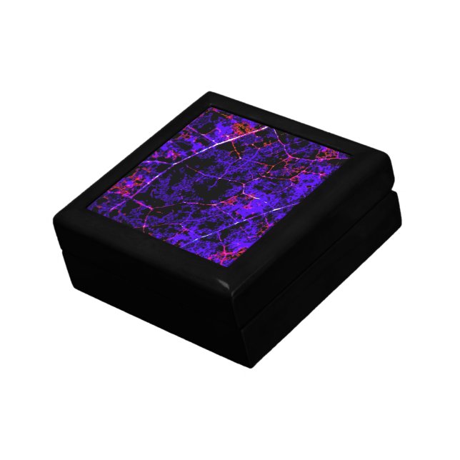 Abstract Purple Box (Side)