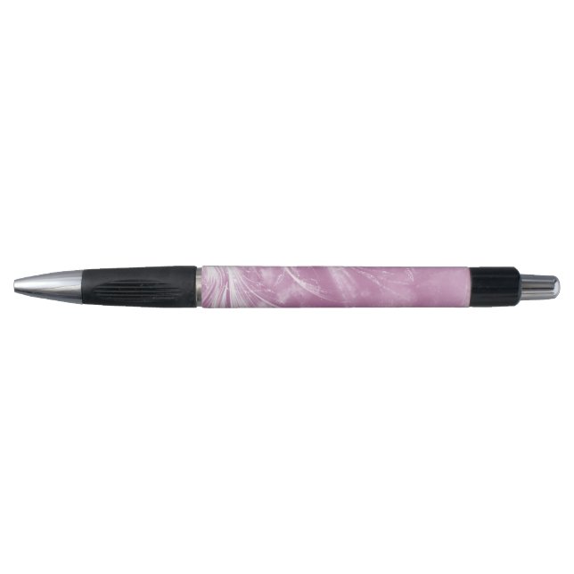 Abstract Purple Dandelions and fireflies Pen (Front)