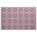 Abstract Purple Flower Fabric