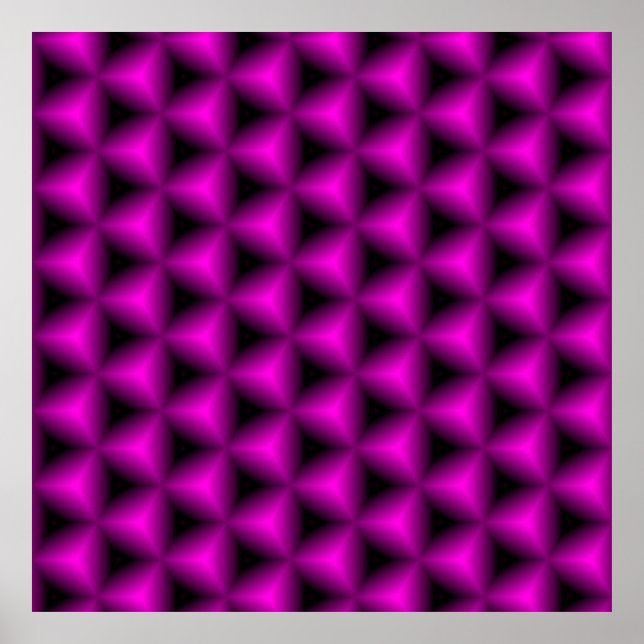 Abstract purple geometric background.abstract, art poster (Front)