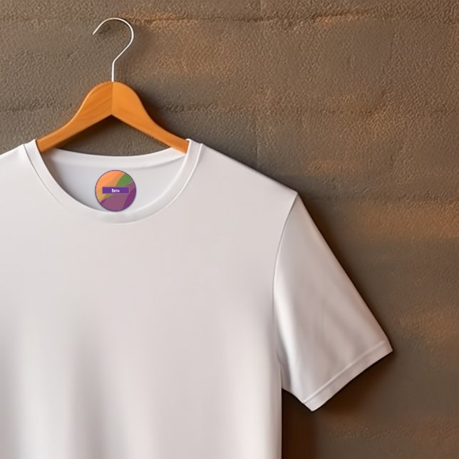 Abstract purple green Labels (Creator Uploaded)