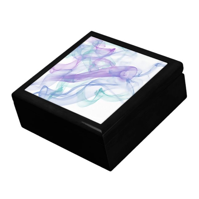 Abstract Purple Haze Jewelry Box (Side)