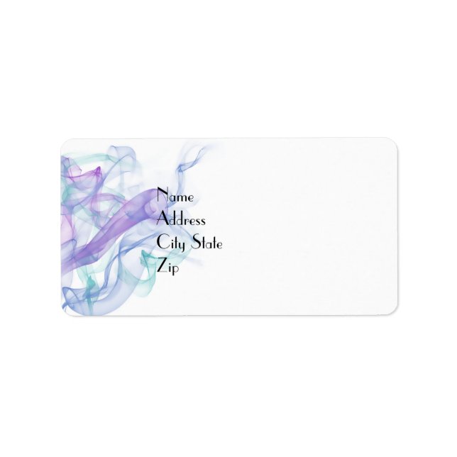 Abstract Purple Haze Label (Front)
