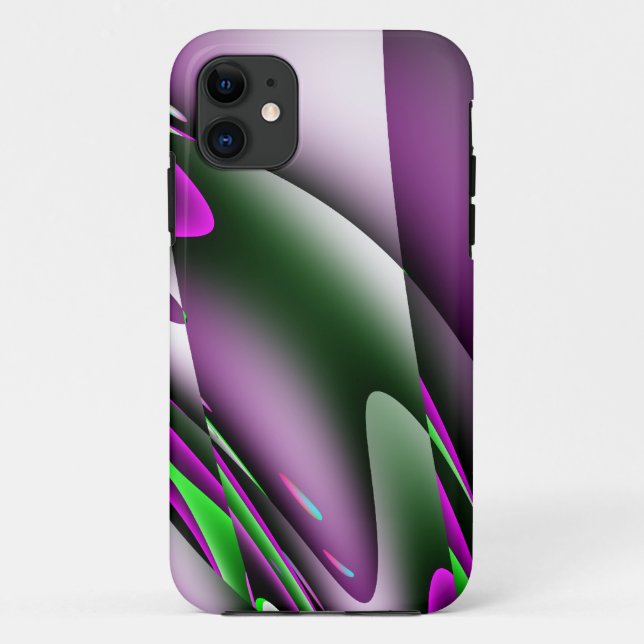 Abstract Purple I Phone 5 Case (Back)