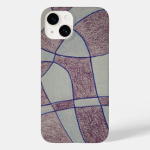 Abstract Purple iPhone / iPad case