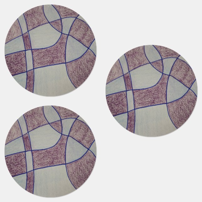 Abstract Purple Labels (Group)