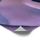 Abstract | Purple Leaves | Georgia O'Keeffe Poster (Corner)
