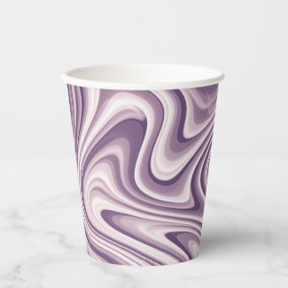 Abstract Purple Liquid Marble