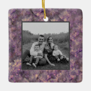 Abstract purple quartz marble granite stone ceramic ornament