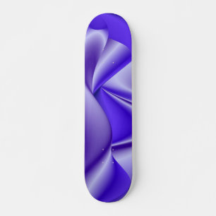 Abstract purple Rainbow Skateboard Deck
