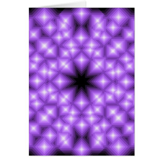 Abstract Purple Star field Cards (Front)