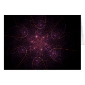 Abstract Purple Stellar Flower (Front Horizontal)