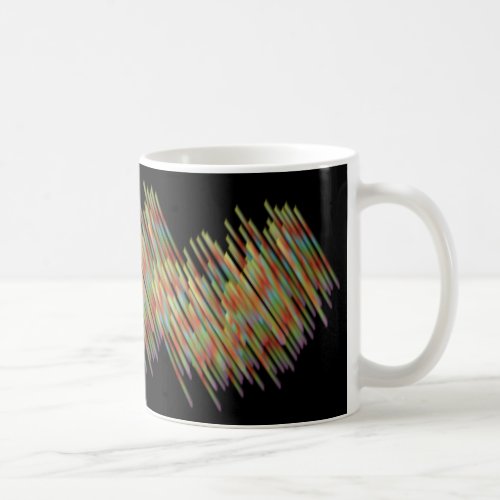Abstract Rain Coffee Mug