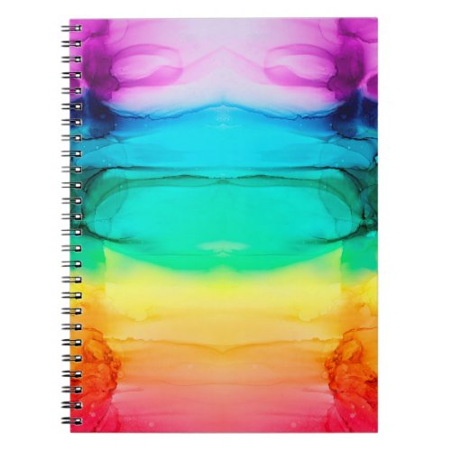 Abstract rainbow colorful background wallpaper M Notebook