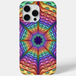 Abstract Rainbow Kaleidoscope iPhone 15 Pro Max Case