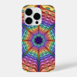 Abstract Rainbow Kaleidoscope iPhone 14 Pro Case