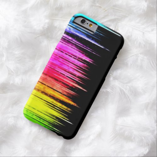 Abstract Rainbow Paint Splash iPhone 6 Case