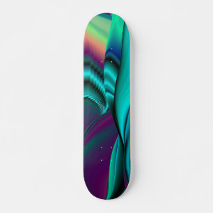 Abstract Rainbow Skateboard Deck