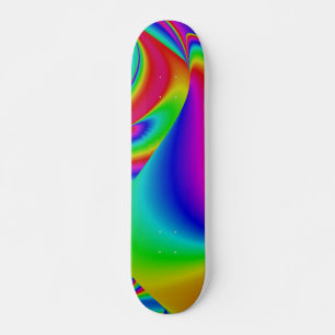 Abstract Rainbow Skateboard Deck