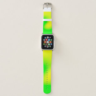 Abstract rainbow soft cloud background in pastel c apple watch band