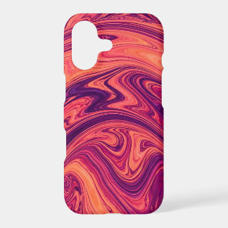 Abstract Rainbow Sunset Liquid iPhone Cases