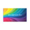Abstract Rainbow Swirl Business Cards