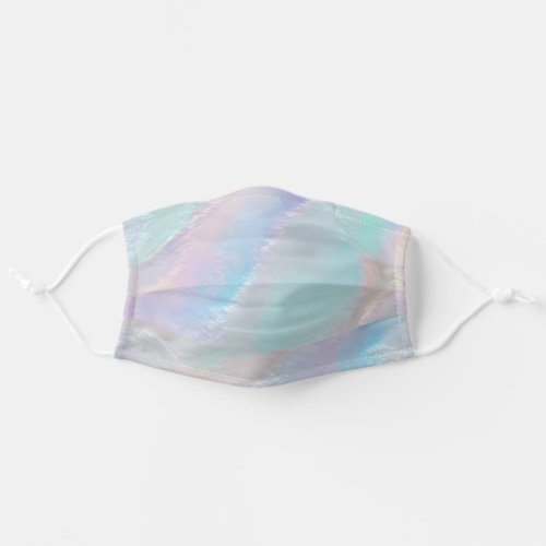 Abstract Rainbow Texture Adult Cloth Face Mask