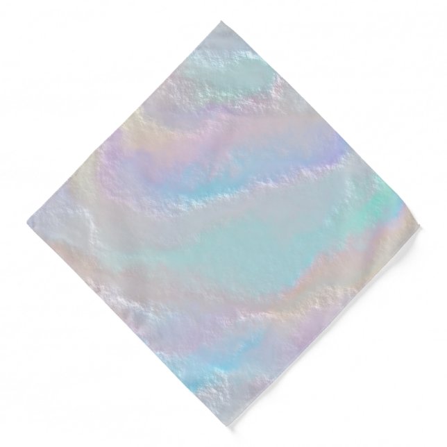 Abstract Rainbow Texture Bandana (Front)