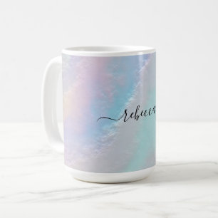 Abstract Rainbow Texture Coffee Mug