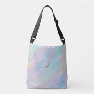 Abstract Rainbow Texture Crossbody Bag